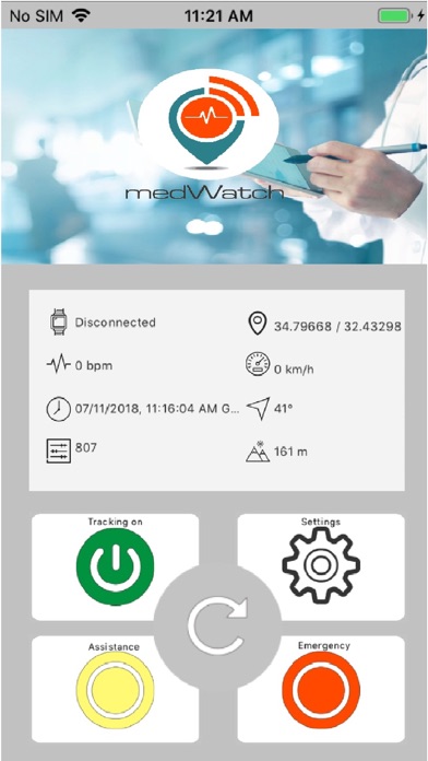 medWatch Screenshot