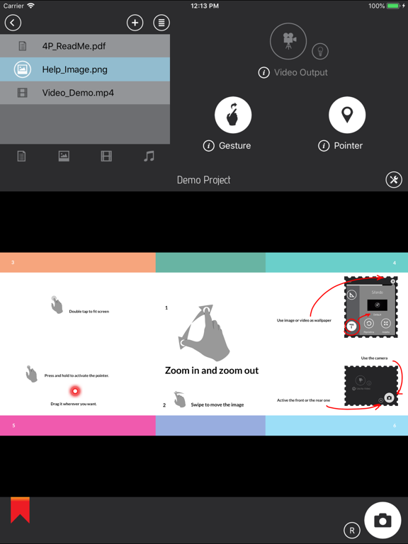 Screenshot #6 pour 4P Projector