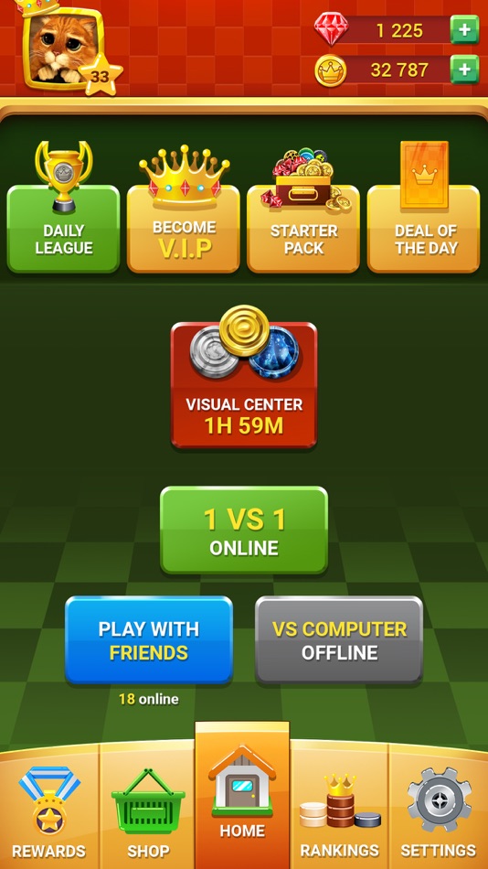 #2. Checkers - Online & Offline (iOS) 由: GamoVation