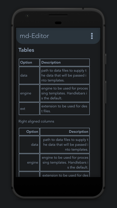Screenshot #3 pour Pro Markdown Editor and Reader