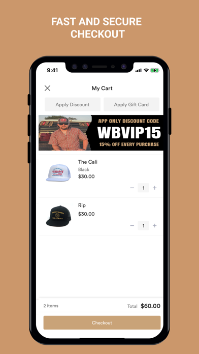 Whiskey Bent Hat Co. Screenshot