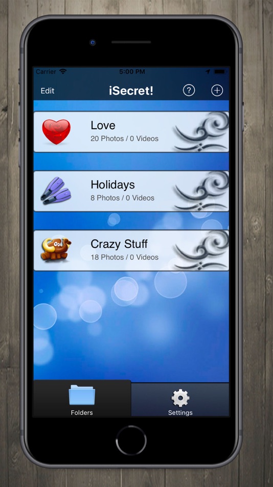 #1. iSecret! - Protected Photos (iOS) 由: michele barbieri