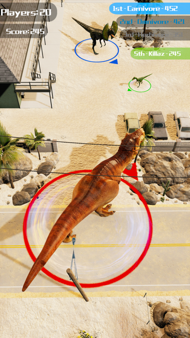 Jurassic.io Dinosaur Simulator Screenshot