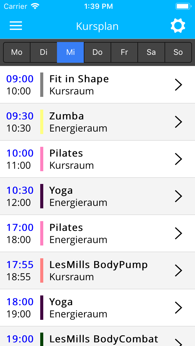 ProFit Mitglieder App