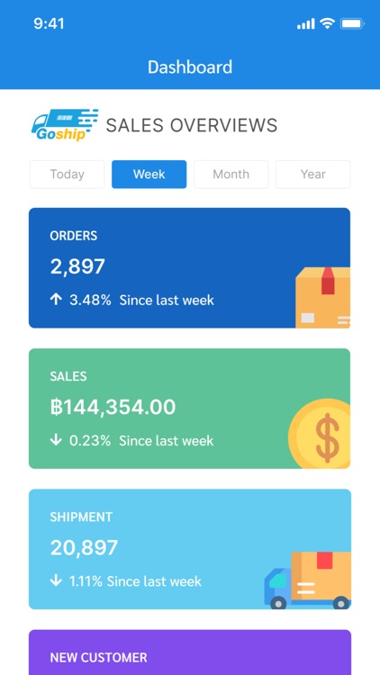 GOSAAS - Shipping manager