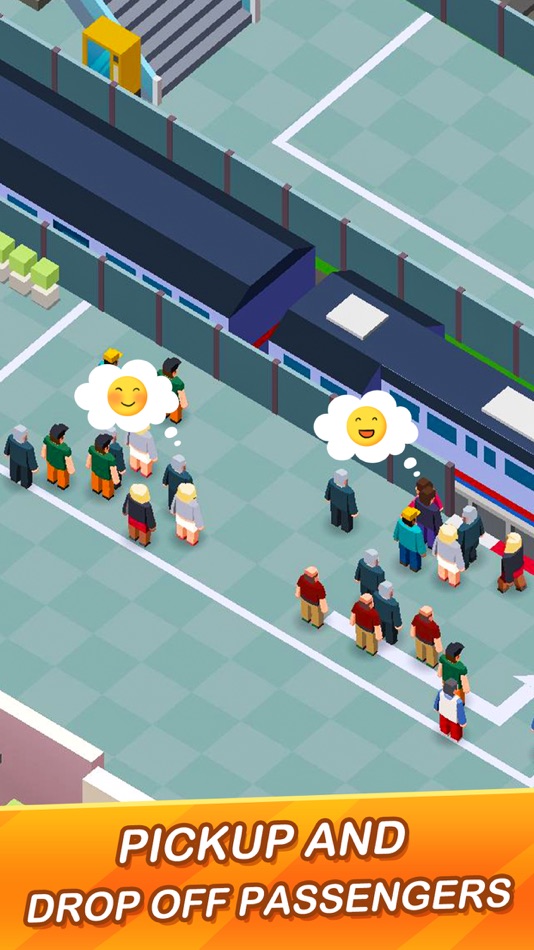 #3. Idle Train Empire - Idle Games (iOS) By: 书涛 刘