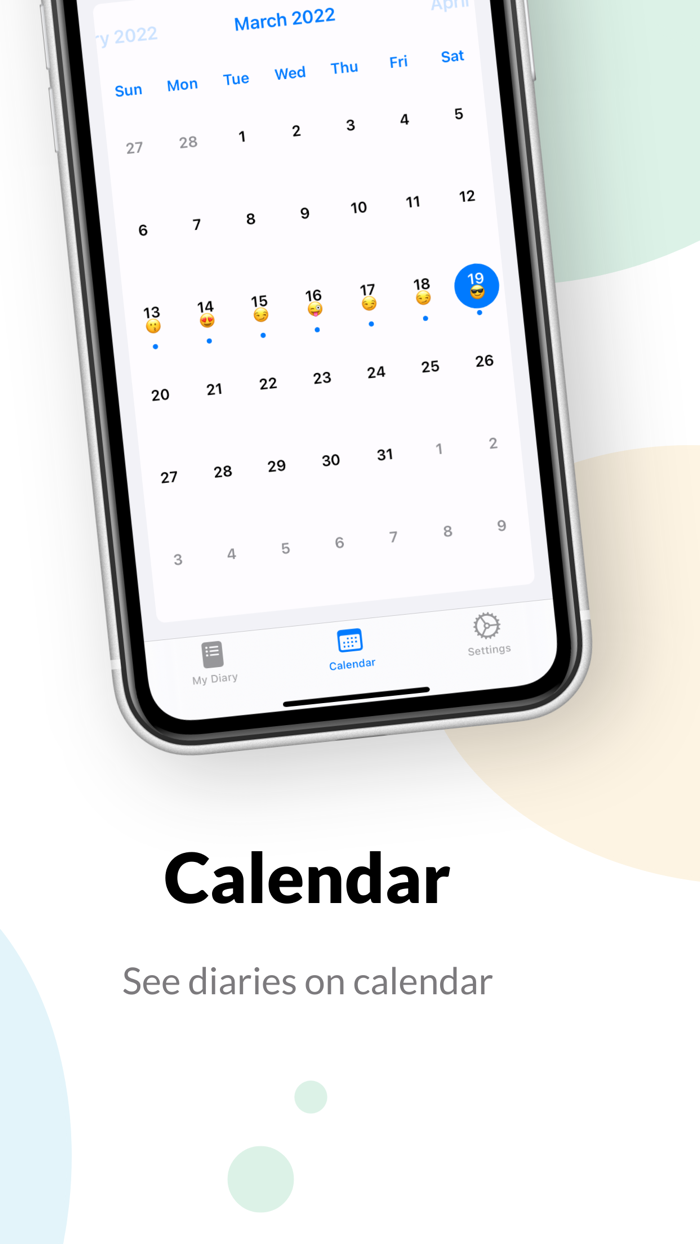 My Diary with Calendar  Lock