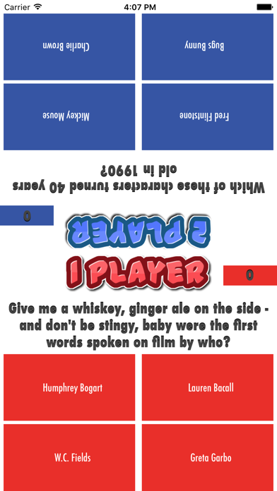 Two Player Trivia Screenshot