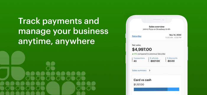 Clover Go - Dashboard and POS