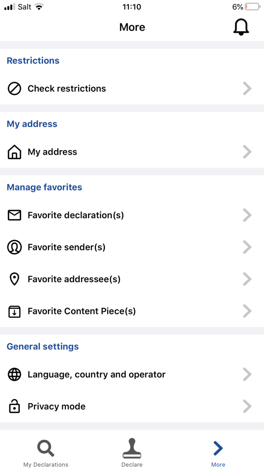 #10. EAD Customs Declarations (iOS) 由: Universal Postal Union