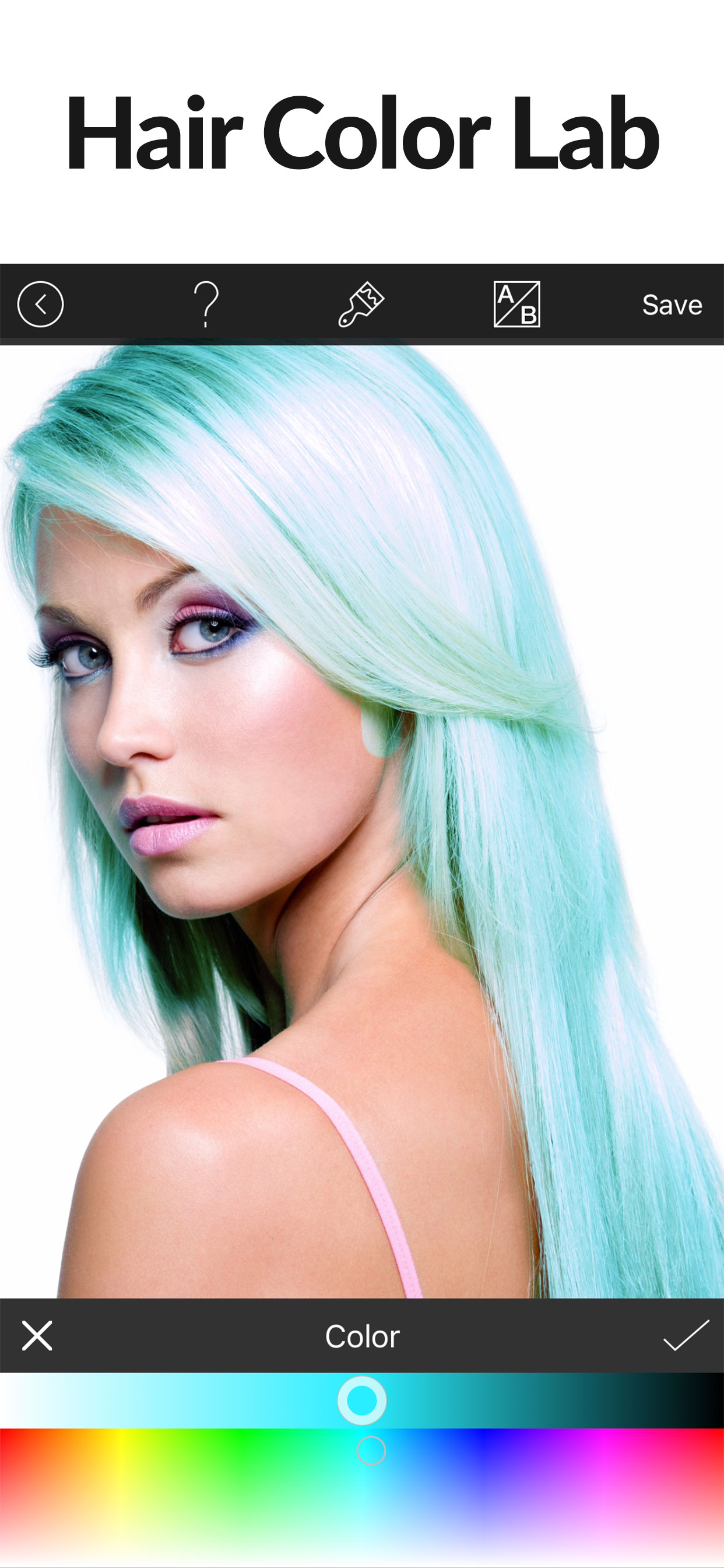 Hair Color Lab Change or Dye