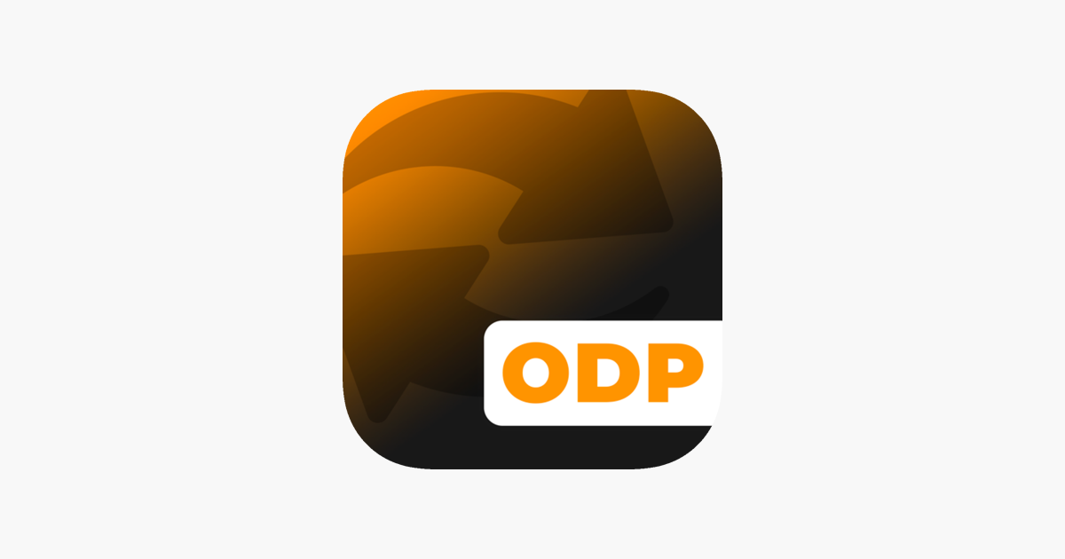 Convertisseur ODP, ODP à PPTX dans l'App Store