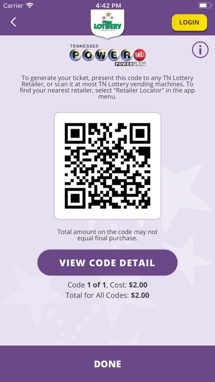 Tennessee Lottery Official App