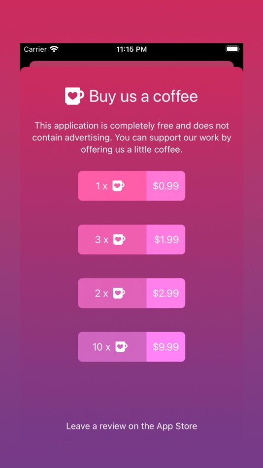 #3. Converzy : Currency converter (iOS) Podle: Cedric CALISTI