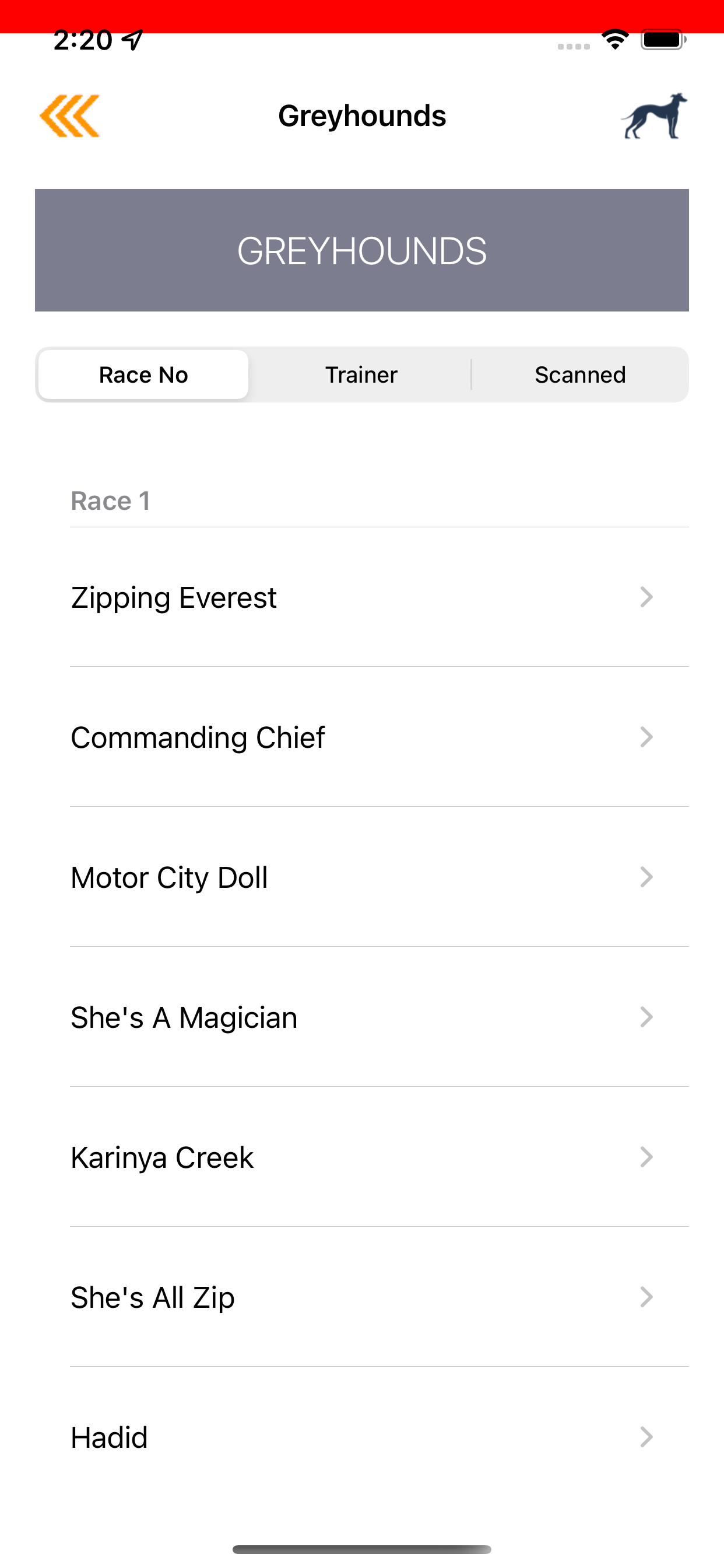 GWIC Scanning App