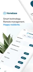 Homebase - Smart Apartments screenshot #1 for iPhone