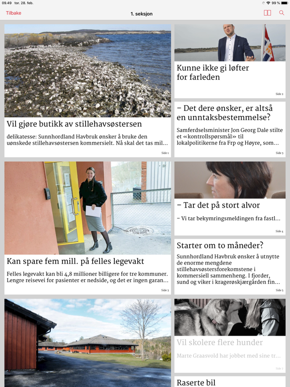 Screenshot #6 pour Kragerø Blad Vestmar eAvis