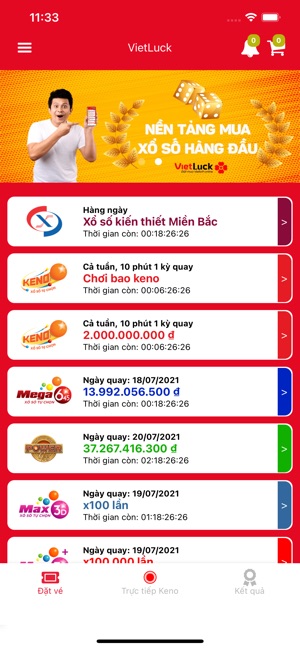 VietLuckVN - Mua xổ số Online