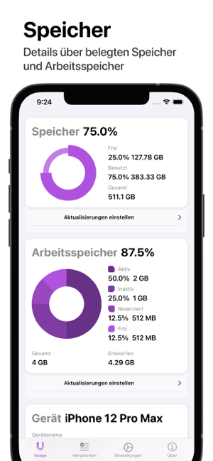‎Usage Device Monitor Screenshot