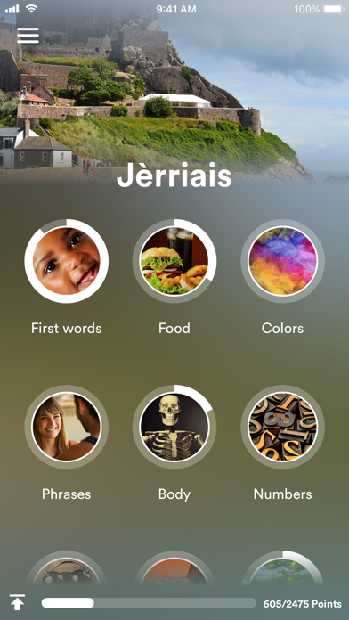 Learn Jèrriais - EuroTalk Screenshot