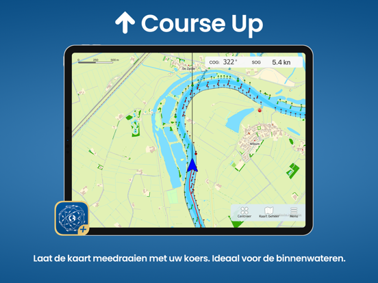 WinGPS Marine Plus iPad app afbeelding 5