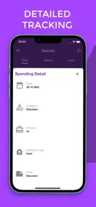 Spending Tracker-Spendar screenshot #4 for iPhone