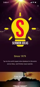 Sermon Ideas App Subscription screenshot #1 for iPhone