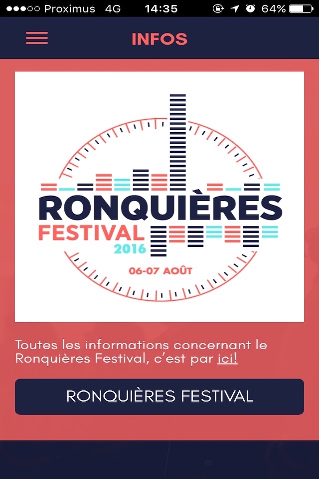 Ronquières Festival screenshot 2