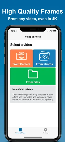 Game screenshot Video to Photo: High Quality mod apk