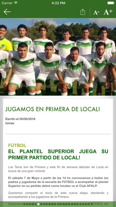 Club Santa Bárbara Screenshot