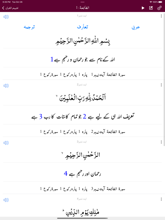 Tafheem ul Quran - Tafseer