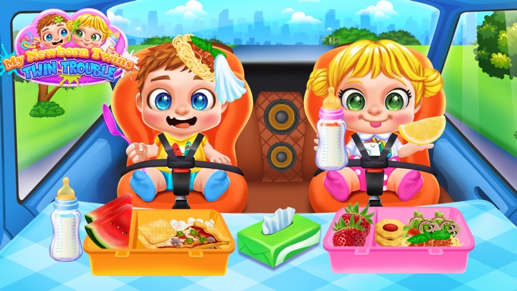 My Newborn Twin Trouble