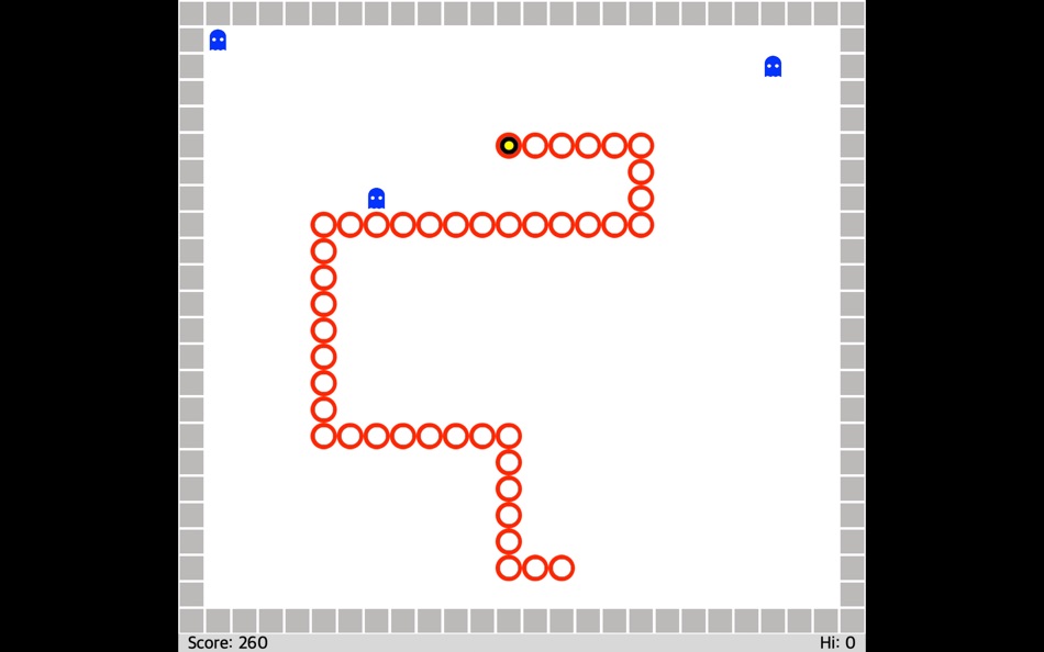 #4. Classic Snake (macOS) 来自: Farid Ahmad