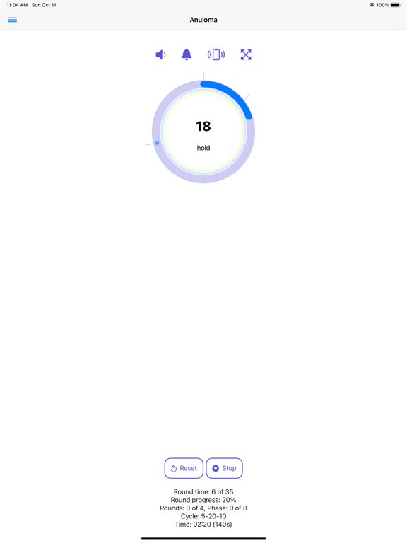 Screenshot #6 pour Anuloma Viloma Timer