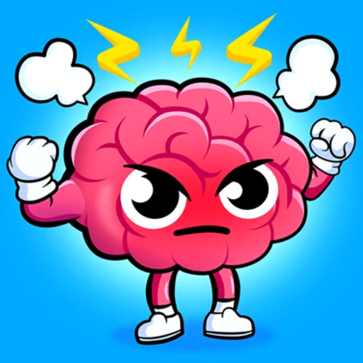 Riddle: brain puzzle icon