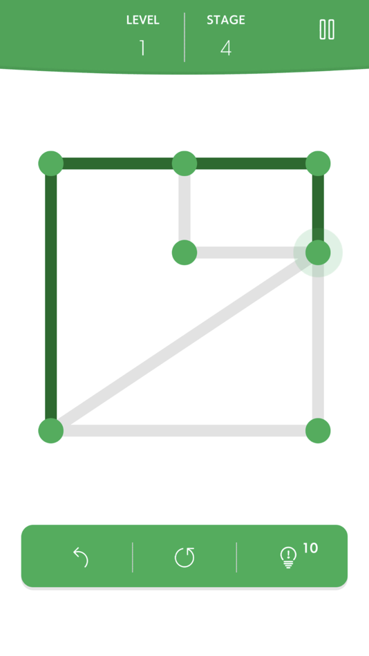 #5. 1LINE one-stroke puzzle game (iOS) 由: Gamincat, Inc.