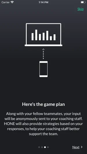 Hone Athletics screenshot 2