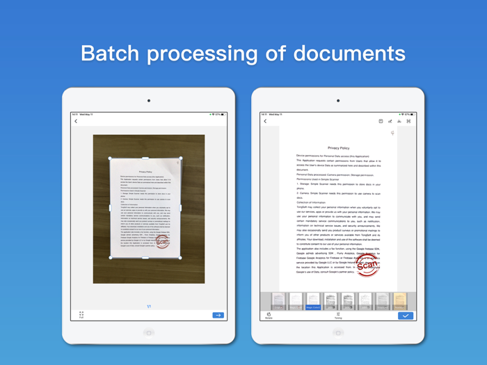 Simple Scanner - PDF Doc Scan