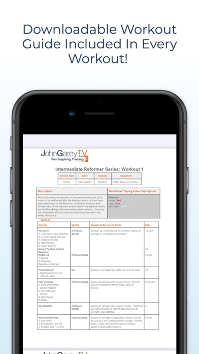 John Garey TV | Online Pilates Screenshot