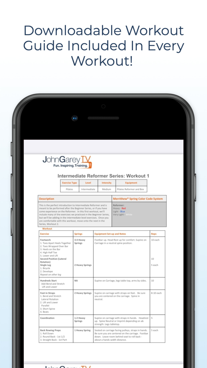 John Garey TV  Online Pilates