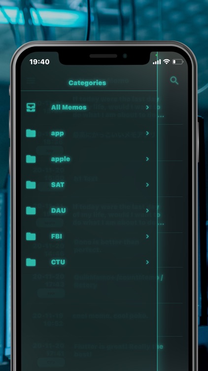 Hacker Note - cool design