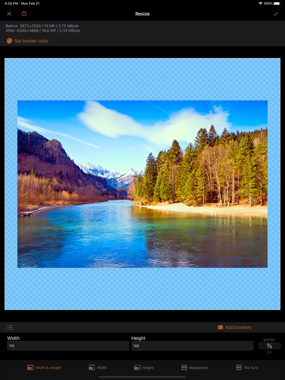 Image resizer, converter iSize screenshot 3