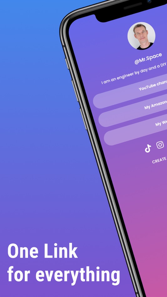 #1. LinkHub - Link In Bio (iOS) 由: STAMUL, LLC