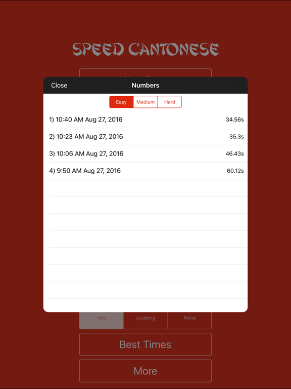 Screenshot #6 pour Speed Cantonese