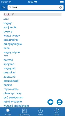 Game screenshot Polish−English dictionary apk