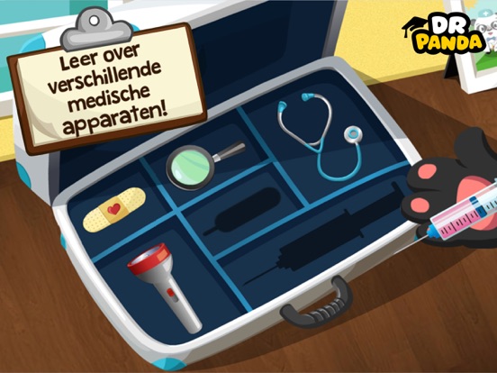 Dr. Panda Dierenziekenhuis iPad app afbeelding 4