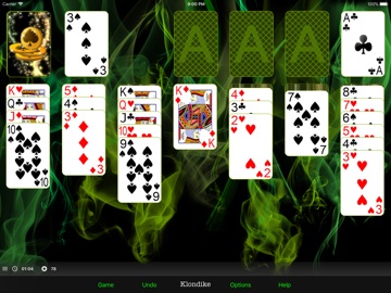Classic Solitaires iPad screenshot
