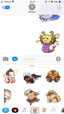 Game screenshot Dota Pun Emoji Funny Stickers hack