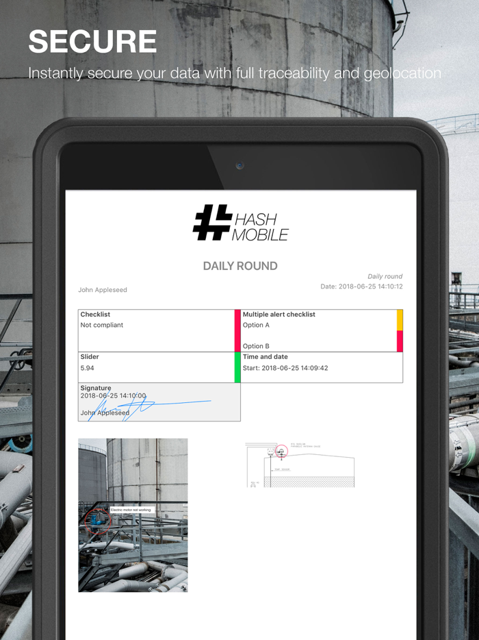 Hash Mobile Inspector