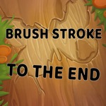 Brush stroke to the end